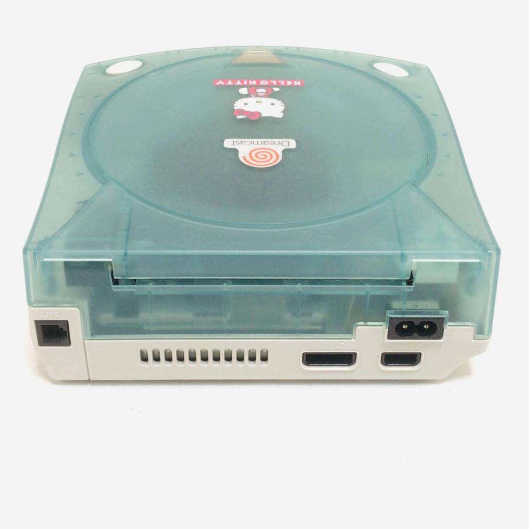 Hello Kitty DC Set Skeleton Blue Dreamcast