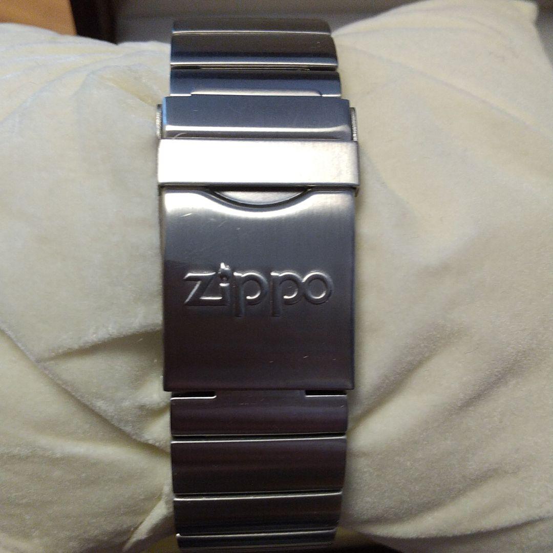 As is For Parts ZIPPO QUARTZ WATCH Metal band with box