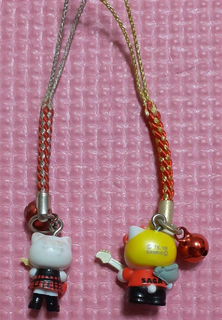 Lot 3 NANA Sanrio Hello Kitty Strap Collaboration Ai Yazawa Mika Nakashima