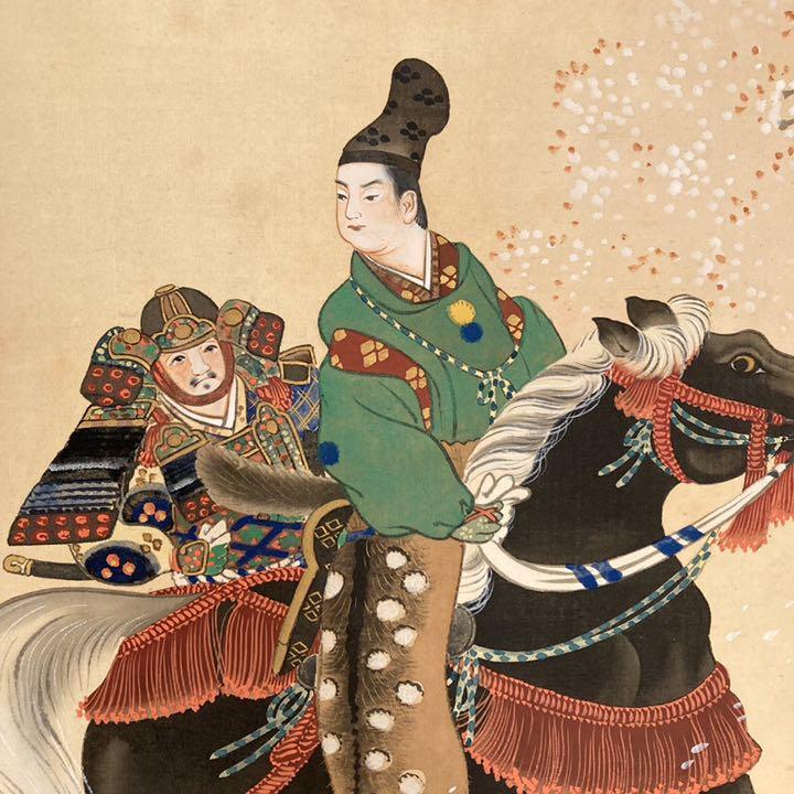 1887! ️Sakura loved by the military commander! ️Kakejiku Nikuhitsu JAPAN
