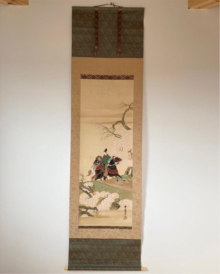1887! ️Sakura loved by the military commander! ️Kakejiku Nikuhitsu JAPAN
