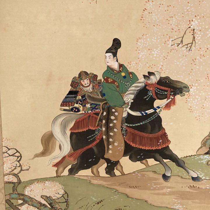1887! ️Sakura loved by the military commander! ️Kakejiku Nikuhitsu JAPAN