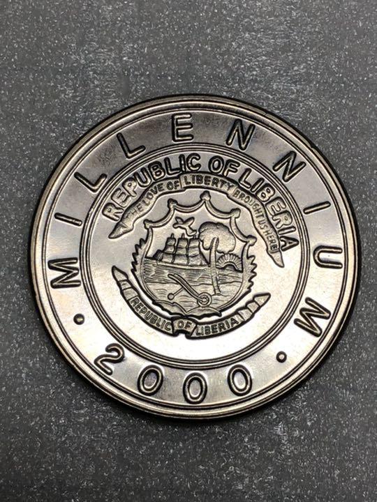 Liberia $ 5 (Zodiac cow) 2000 (issued in a single year)