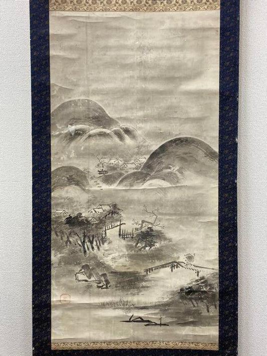 Shanshui hanging scroll JAPAN