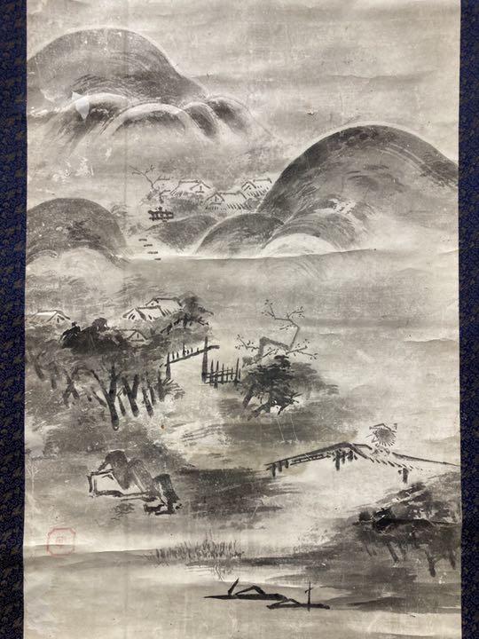 Shanshui hanging scroll JAPAN