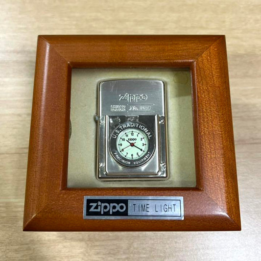 As is For Parts Zippo time light watch oil lighter new unused