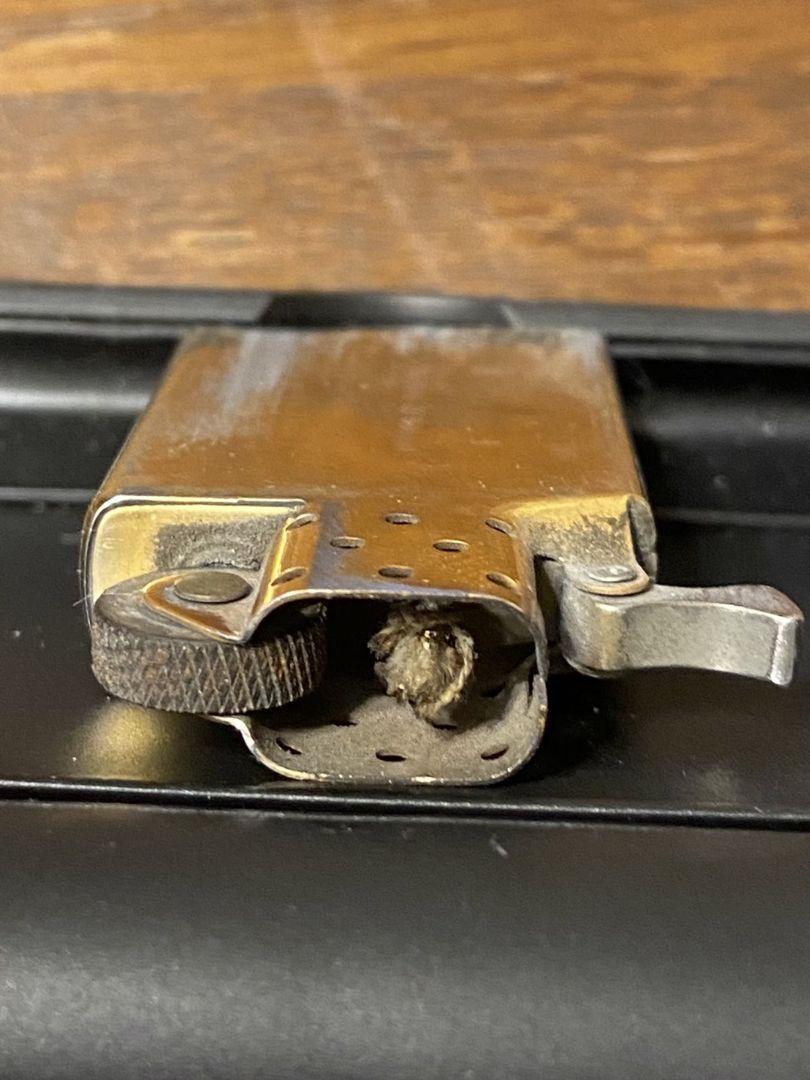 As is for parts ZIPPO Lighter Solid Brass Australia