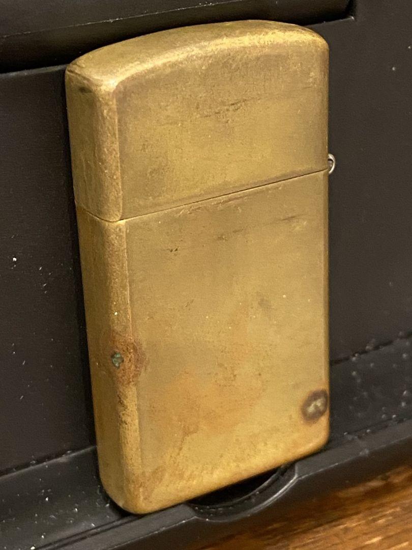 As is for parts ZIPPO Lighter Solid Brass Australia