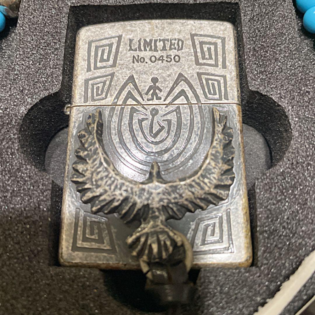 As is for parts U.S zippo limited edition with Indian beads