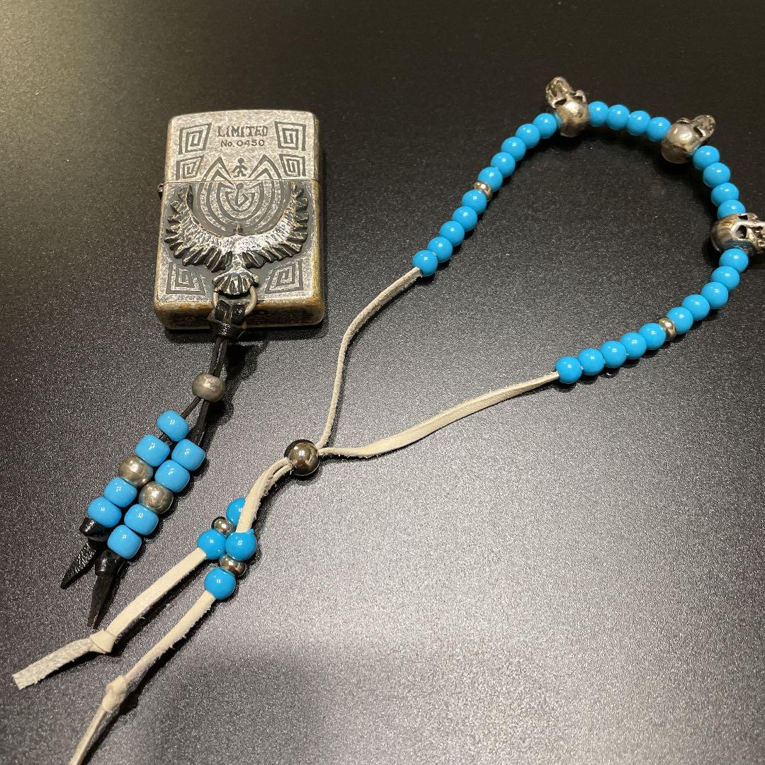 As is for parts U.S zippo limited edition with Indian beads
