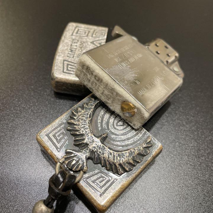 As is for parts U.S zippo limited edition with Indian beads