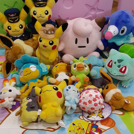 Lot 17 Plush Pokemon Center plush toy summary