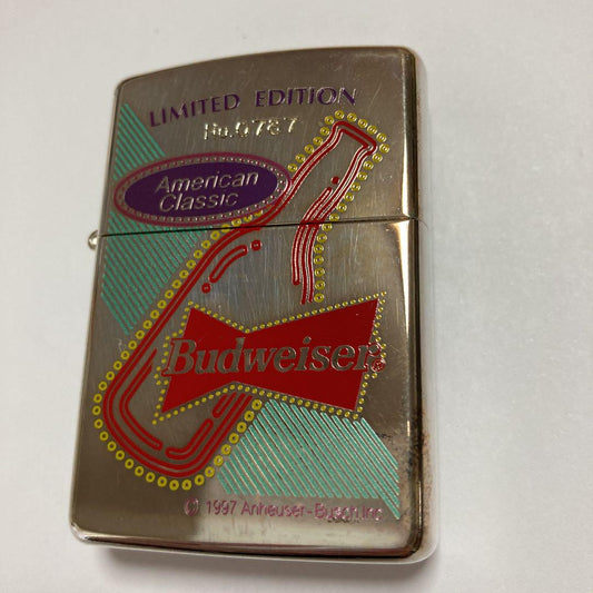As is for parts ZIPPO Budweiser serial number available