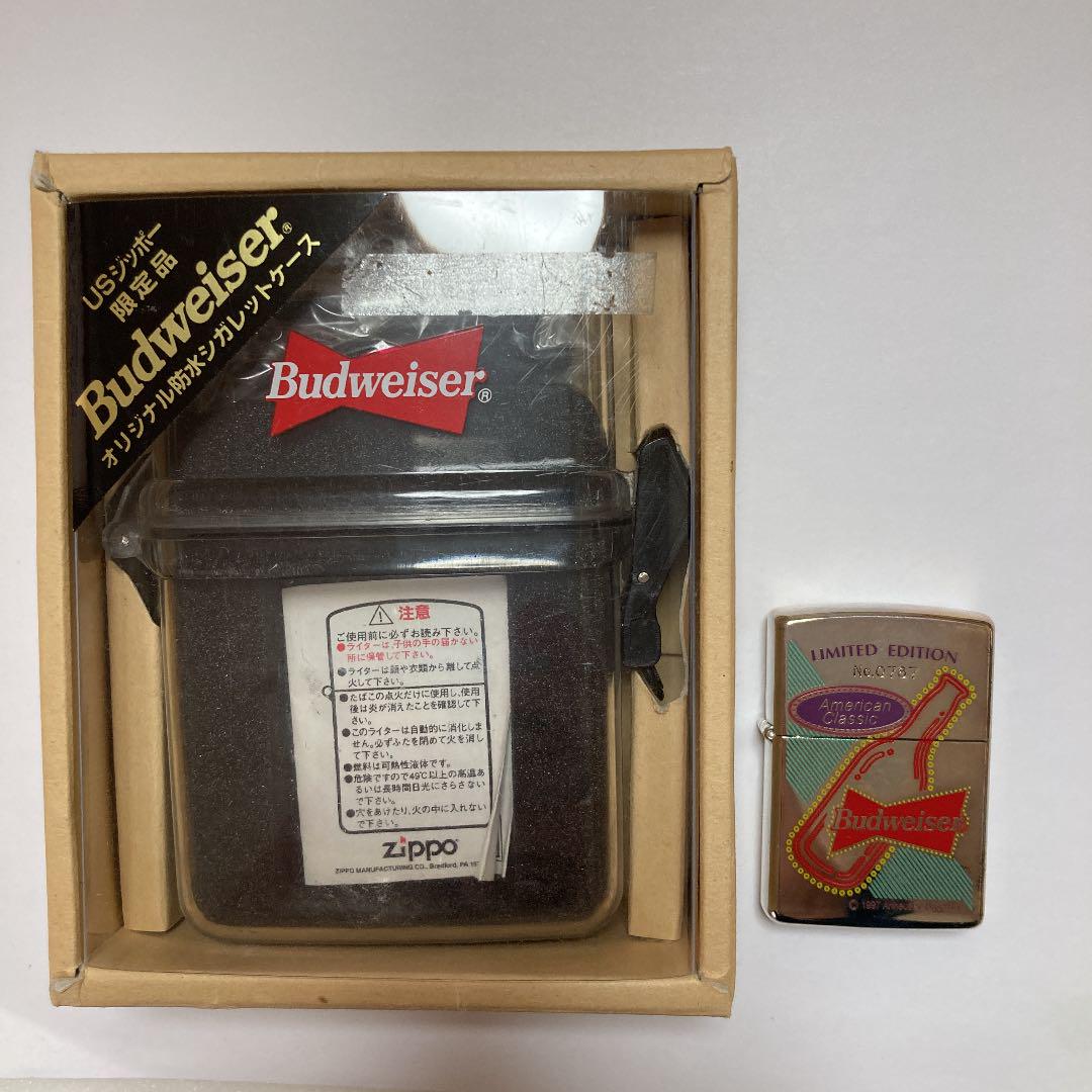 As is for parts ZIPPO Budweiser serial number available