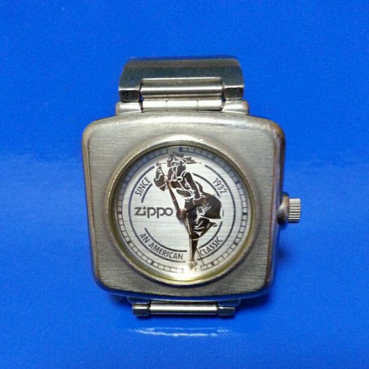 As is For Parts zippo  watch  since1932 Base metal stainless