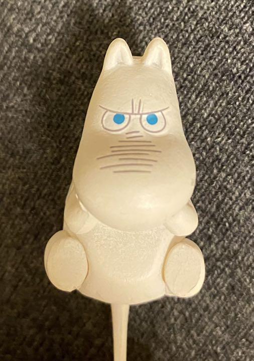 Angry Moomin mini figure angry face