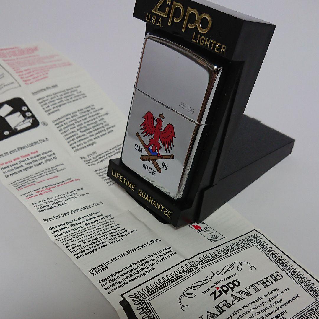 As is for parts ZIPPOライター　ZIPPO ビンテージ フランス軍 紋章 ミリタリージッポ フレンチアーミー