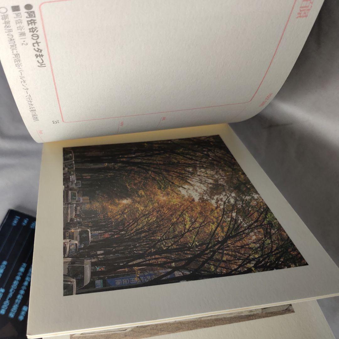 Suginami Hyakukei Postcard 4 books Out of print Collector release