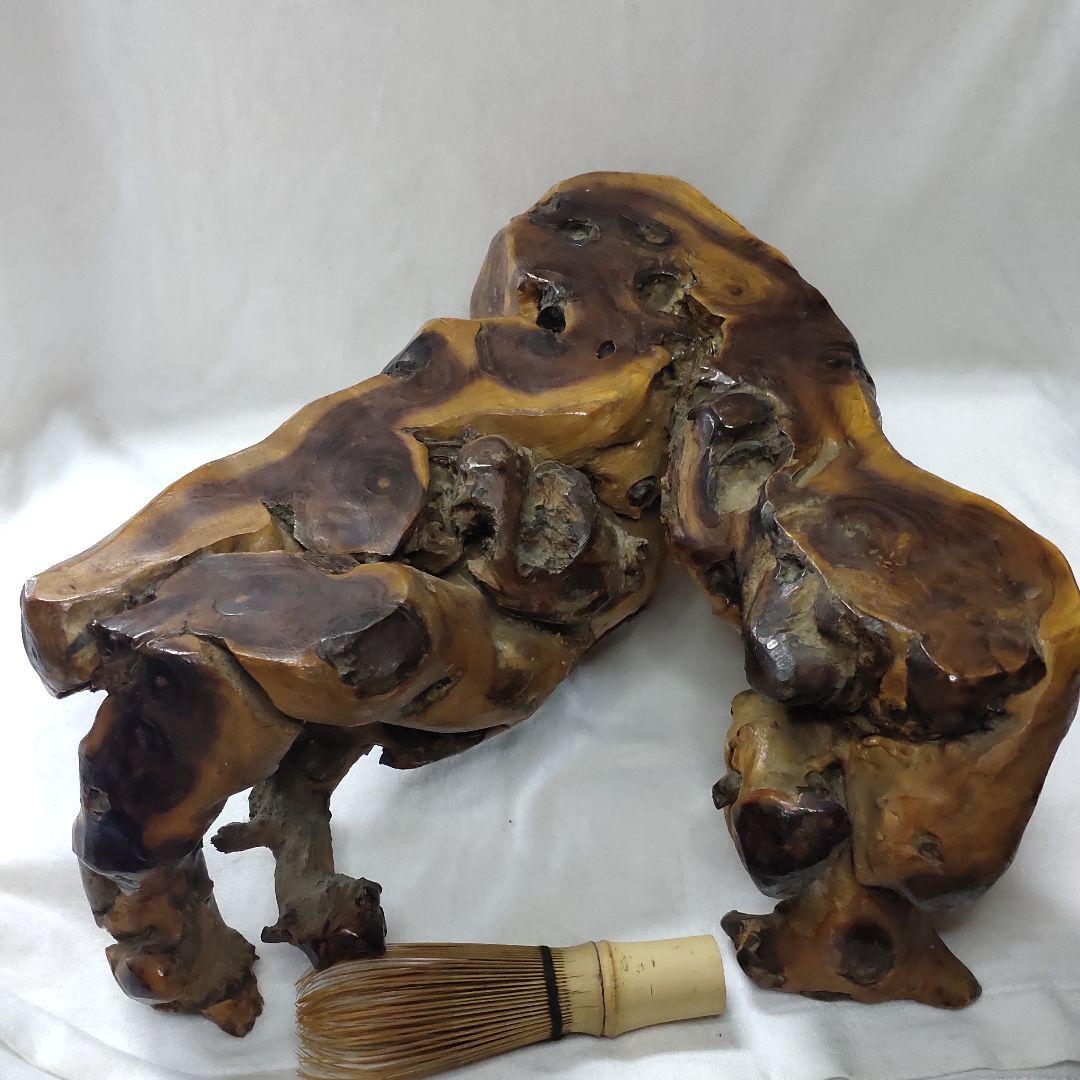 Getting out natural tree lump tree root stand bonsai stand