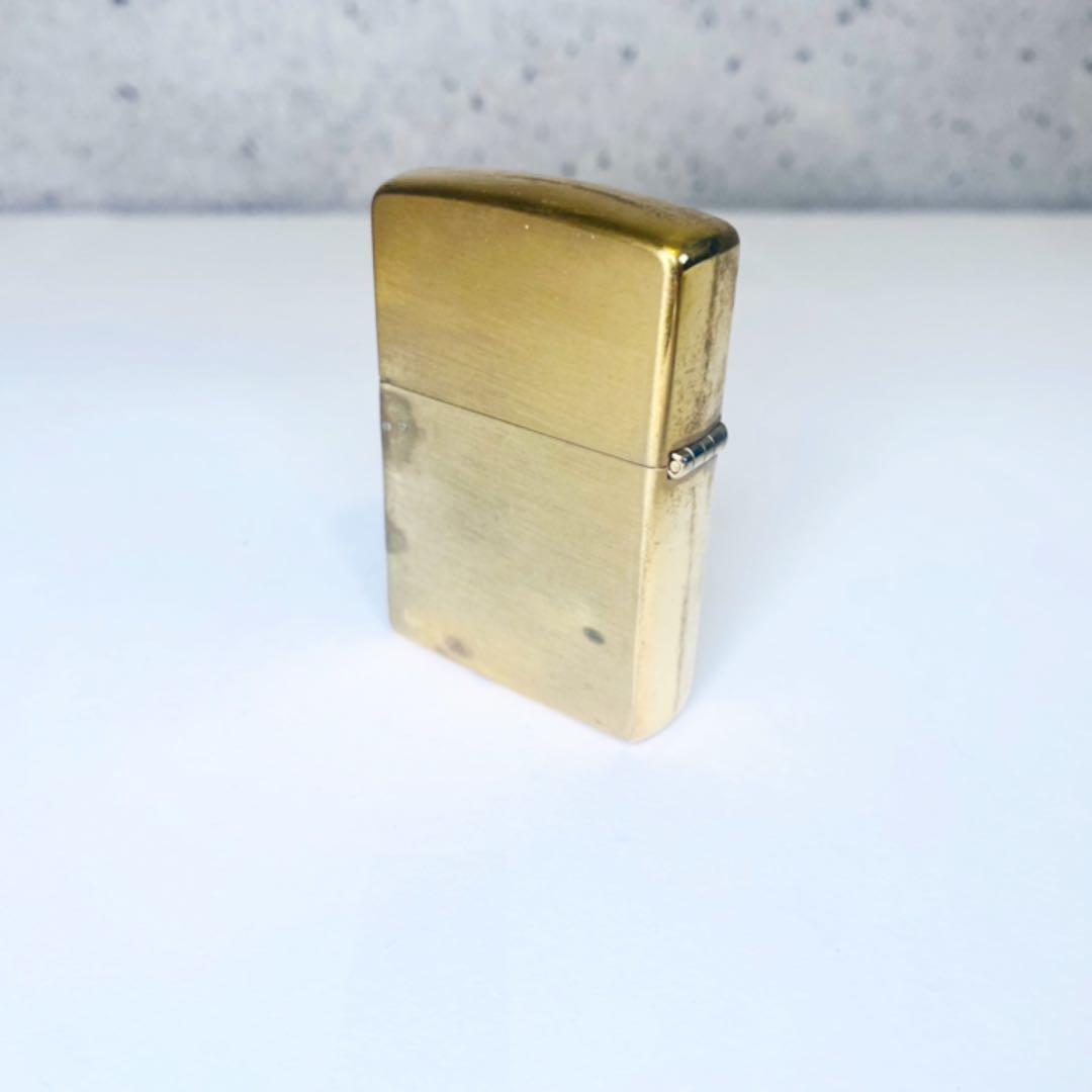 As is for parts Zippo lighter 50th Solid Brass 1932 1982 brass