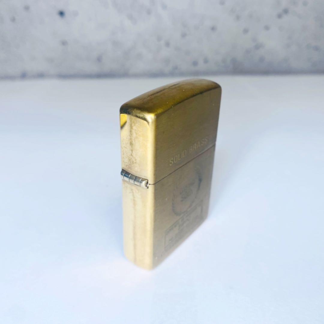 As is for parts Zippo lighter 50th Solid Brass 1932 1982 brass