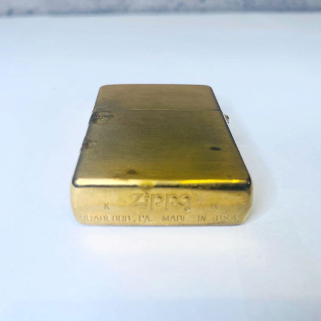 As is for parts Zippo lighter 50th Solid Brass 1932 1982 brass