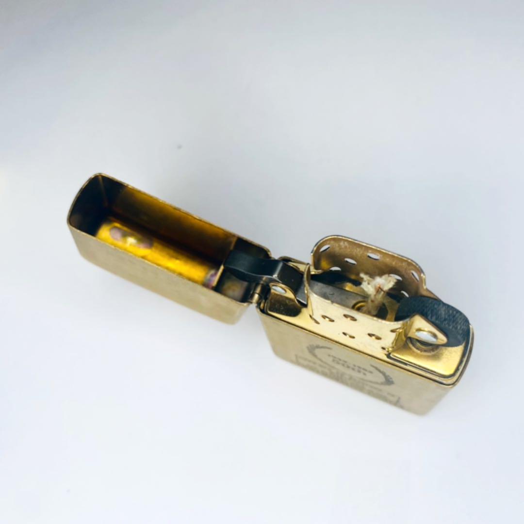As is for parts Zippo lighter 50th Solid Brass 1932 1982 brass