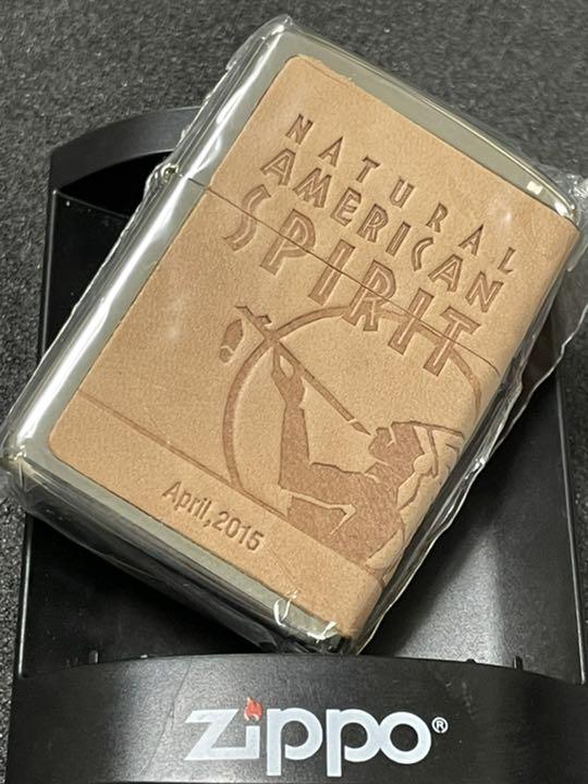 As is For Parts Zippo American Spirit Genuine Leather Armor Limited Edition