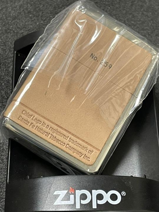 As is For Parts Zippo American Spirit Genuine Leather Armor Limited Edition