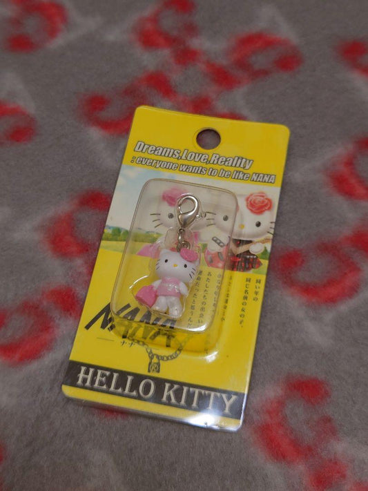 NANA x Hello Kitty collaboration mascot Charm Strap