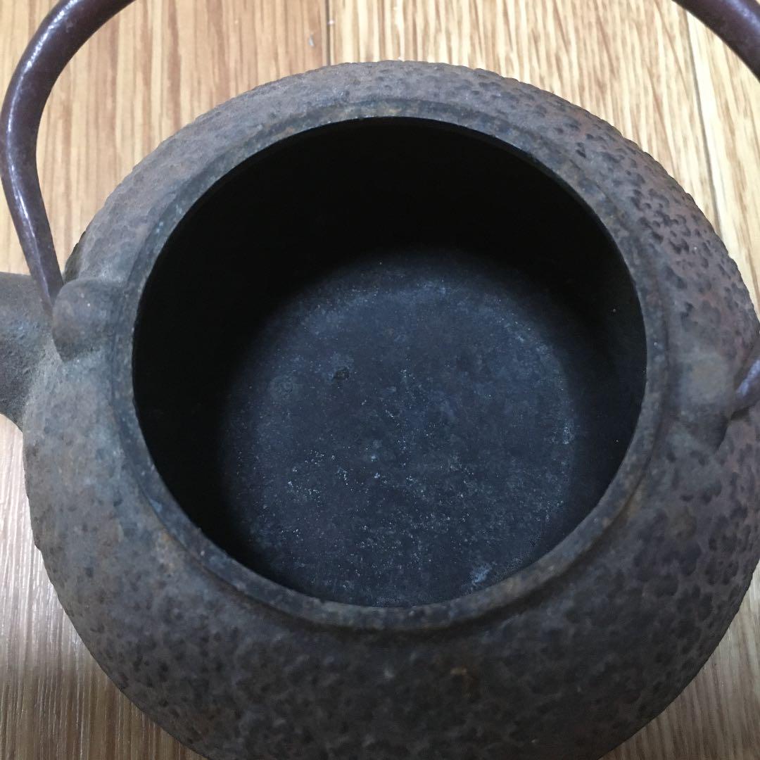 1005 ironware iron kettle small flower cherry plum miniature 2