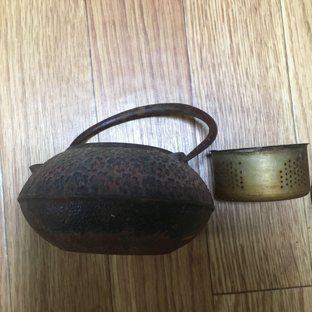 1005 ironware iron kettle small flower cherry plum miniature 2