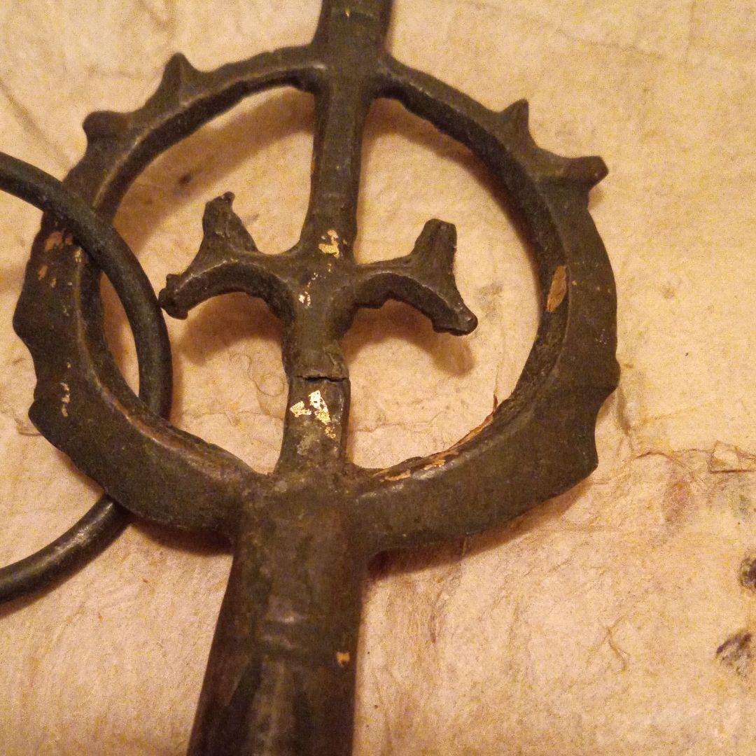 Shakujo Buddhist art Cane Cane head Momoyama period