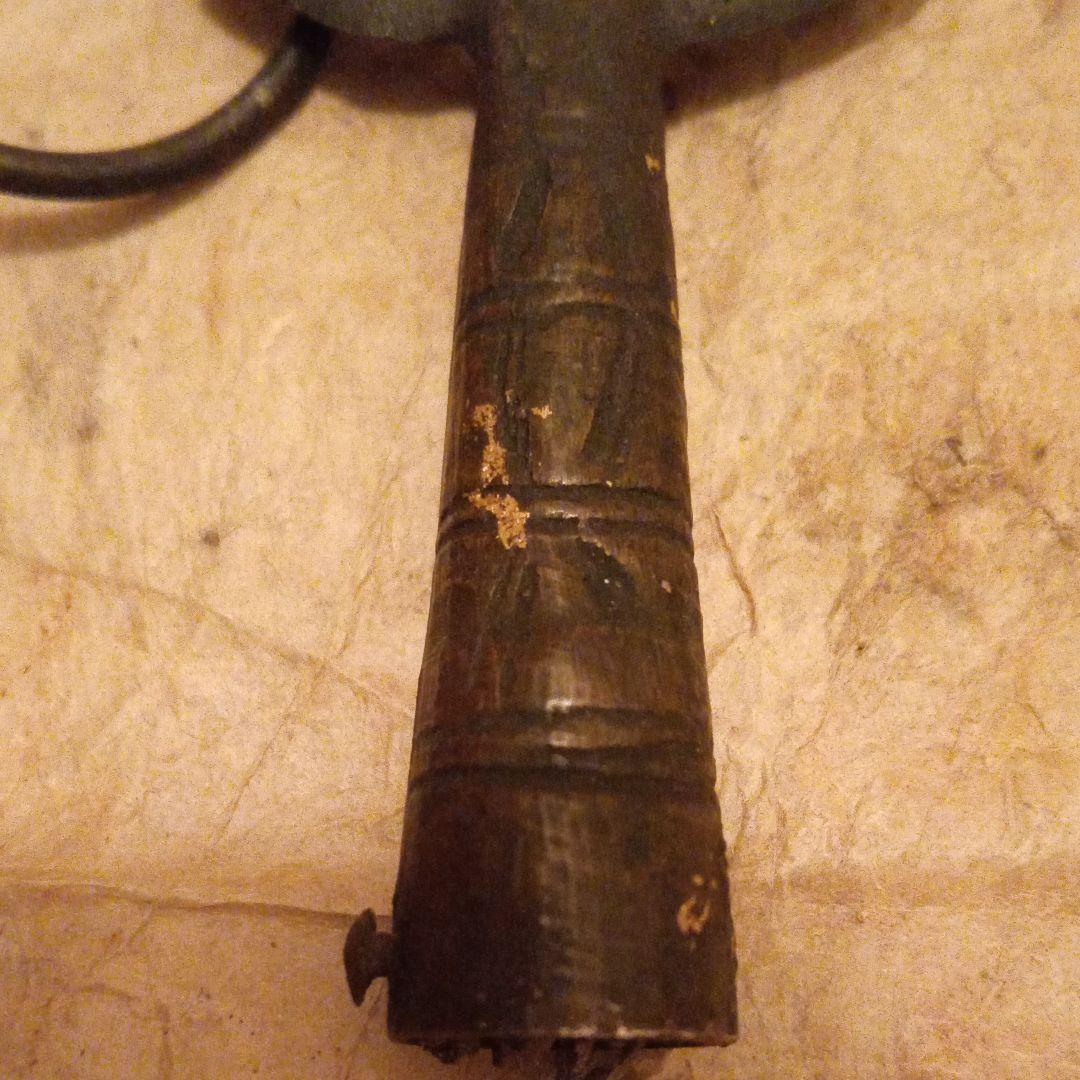 Shakujo Buddhist art Cane Cane head Momoyama period