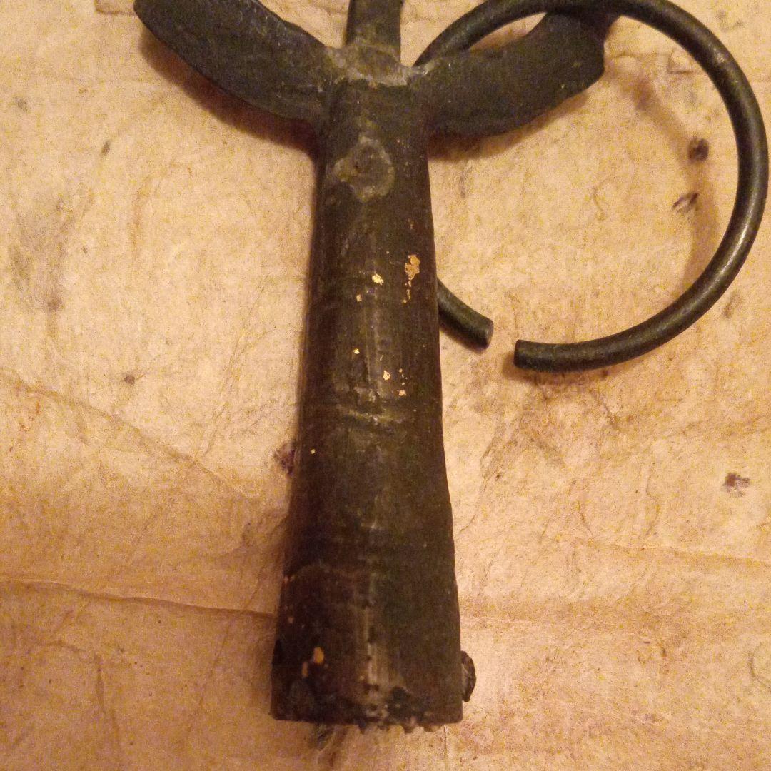 Shakujo Buddhist art Cane Cane head Momoyama period