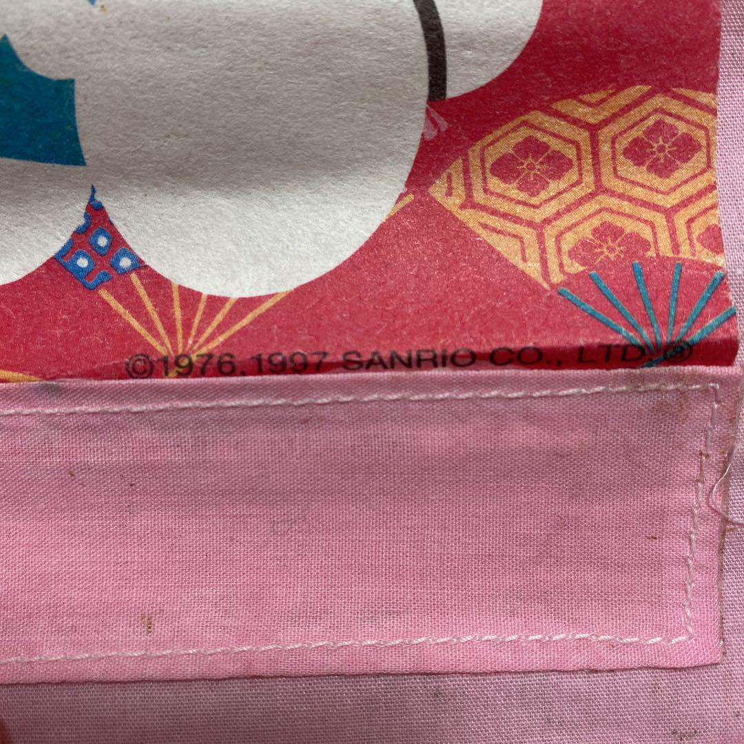 1997 Hello Kitty hanging scroll tapestry 3 piece set
