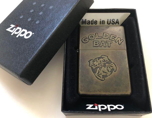 As is For Parts Zippo lighter Ntage golden   replica