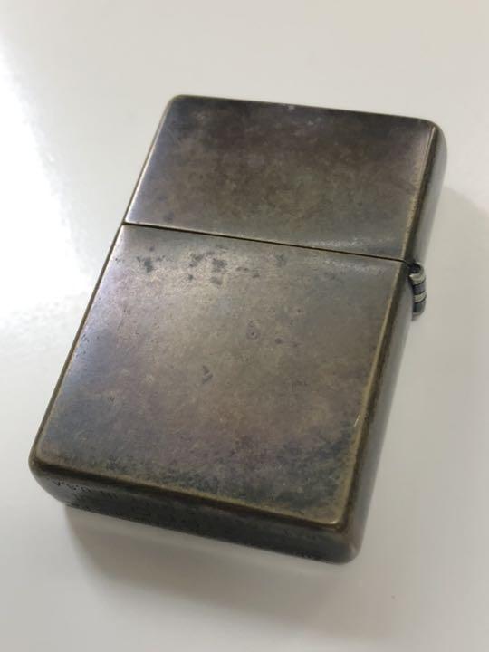 As is For Parts Zippo lighter Ntage golden   replica