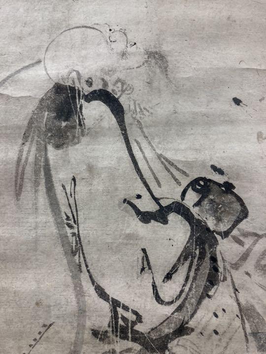 Cow cow hanging scroll JAPAN