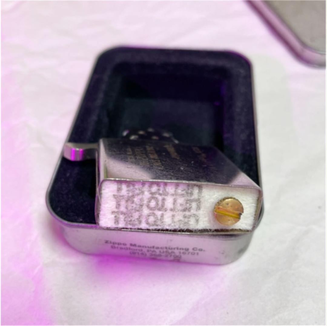 As is For Parts ZIPPO Zippo BENETTON F1 Michael Schumacher