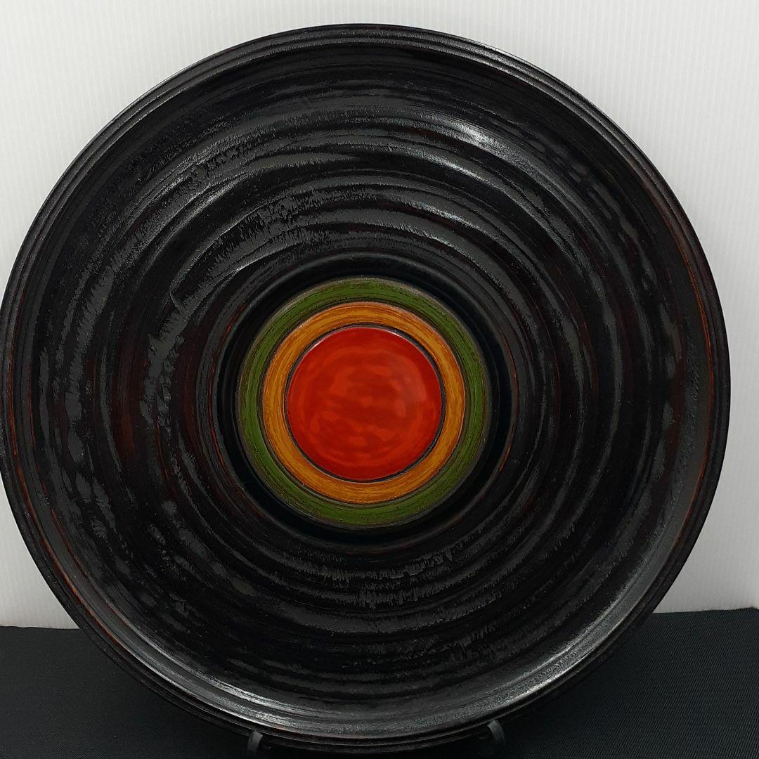 Kagawa's Nurimono, Elephant Paint, Obon, Top, 30 cm, Urushi Paint, Natural