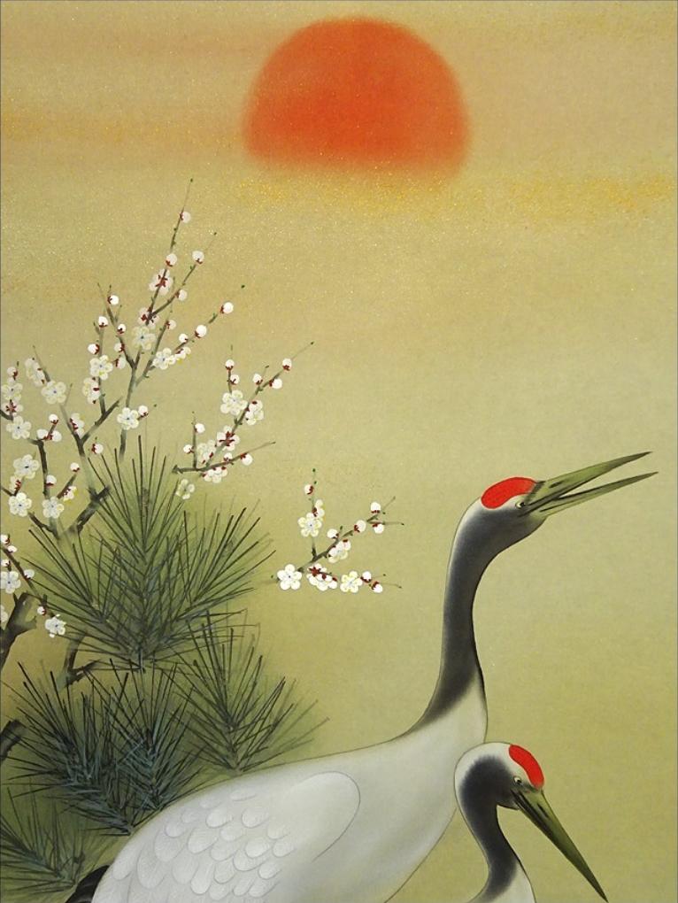Hanging scroll Shosen Nakamura Kinumoto with box Hanging scroll JAPAN