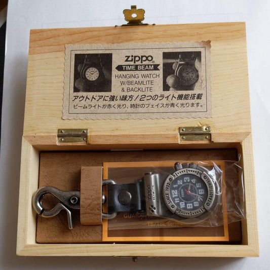 as is for parts New unused Zippo.U.S.HARD WATCH With box