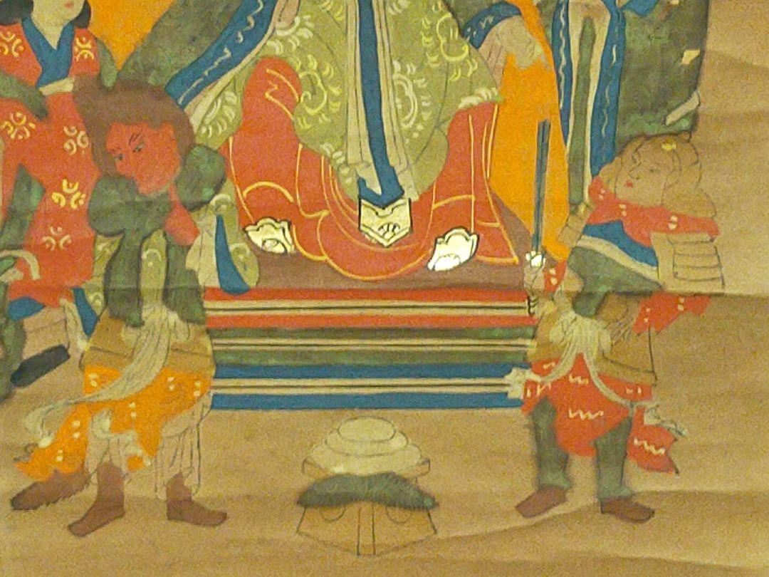 Woodblock print hanging scroll Tokujin hanging scroll antique ukiyo-e