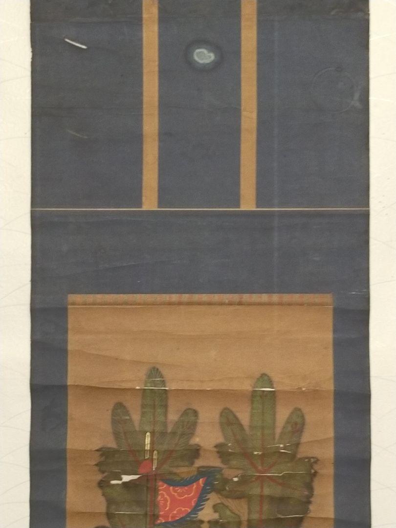 Woodblock print hanging scroll Tokujin hanging scroll antique ukiyo-e