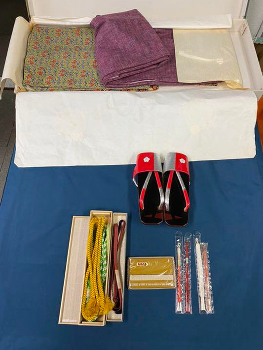 Japanese style set kimono clogs obijime various bulk sales