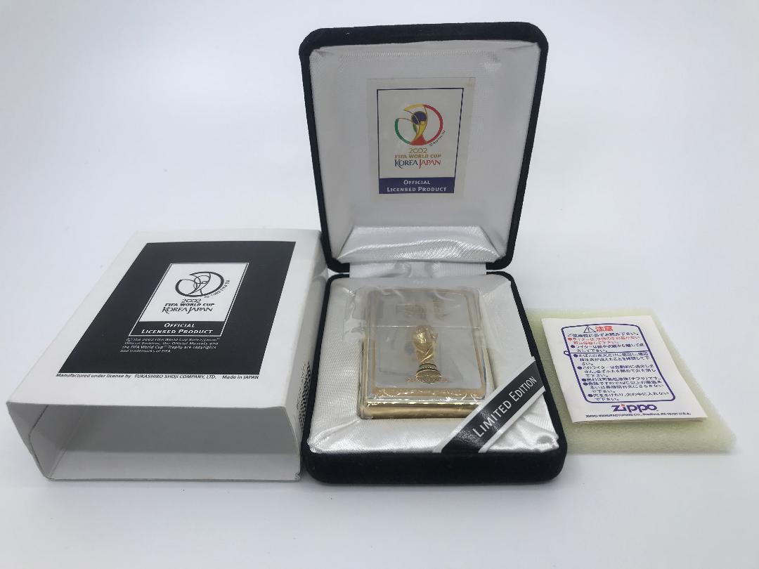 As is For Parts FIFA WORD CUP 2002 ZIPPO Lighter Limited Edition