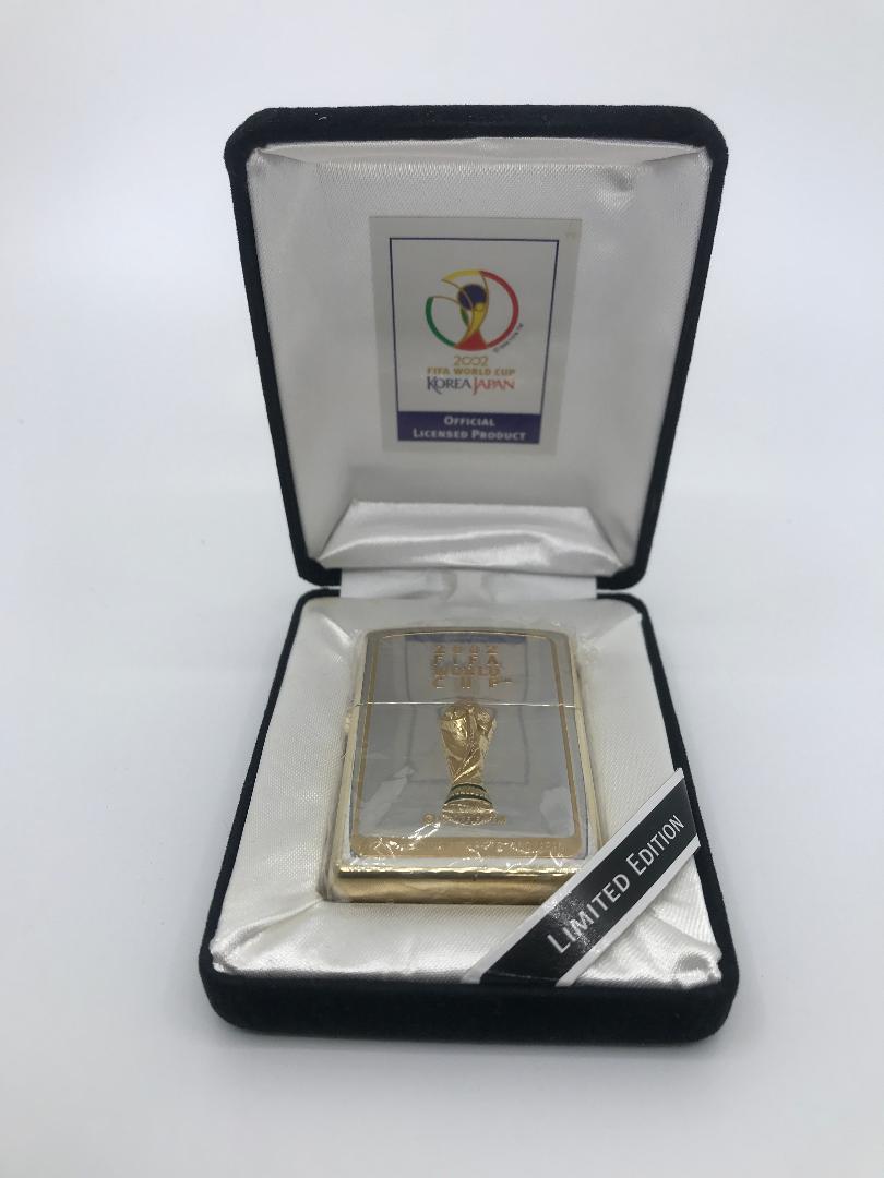 As is For Parts FIFA WORD CUP 2002 ZIPPO Lighter Limited Edition
