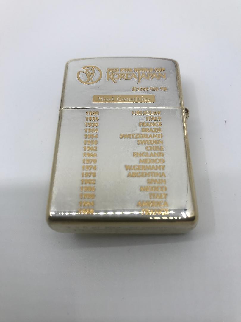 As is For Parts FIFA WORD CUP 2002 ZIPPO Lighter Limited Edition