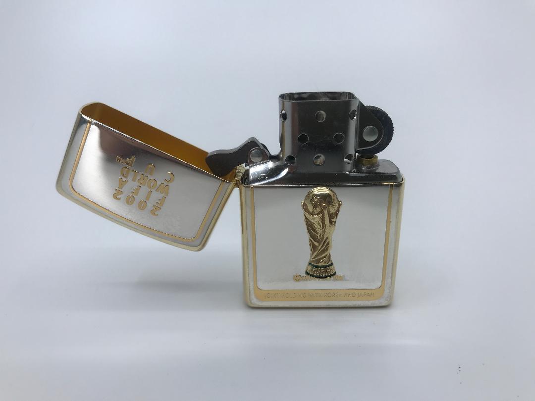 As is For Parts FIFA WORD CUP 2002 ZIPPO Lighter Limited Edition